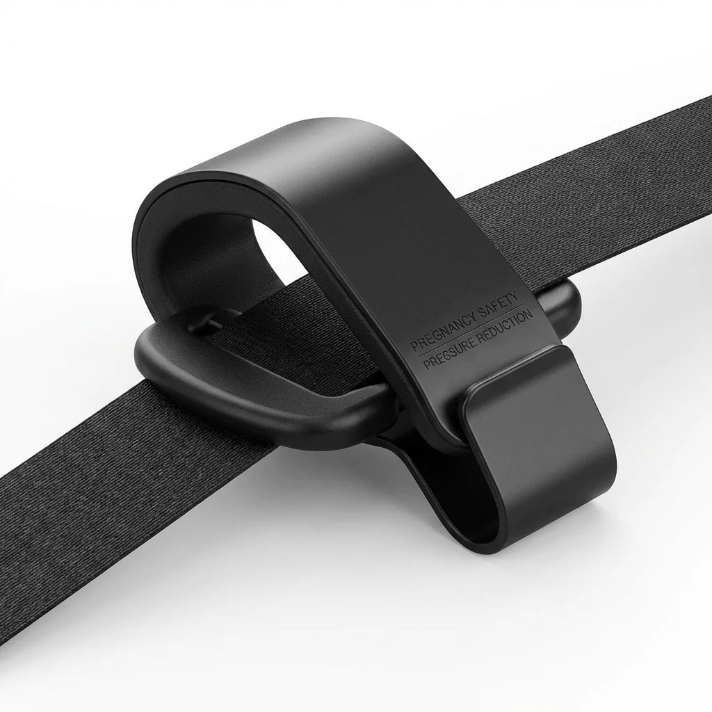 Ergonomic Pregnancy Seat Belt Adjuster